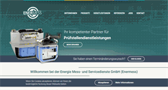 Desktop Screenshot of enermess.de